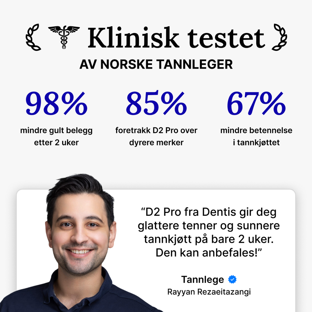 D2 Pro Elektrisk Tannbørste