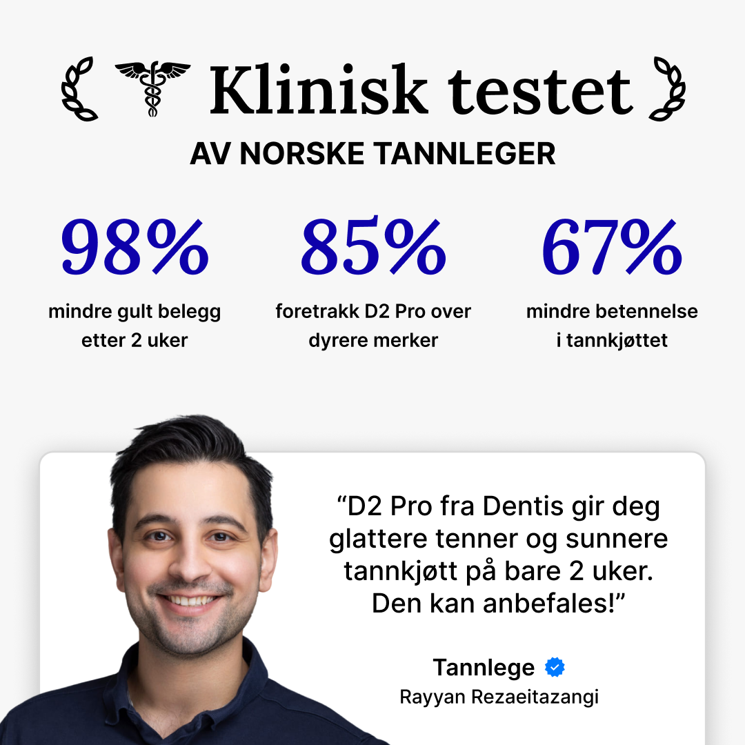 D2 Pro Elektrisk Tannbørste